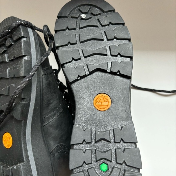 Timberland CERVINIA VALLEY WATERPROOF INSULATED BOOT BLACK FULL GRAIN Sz 7 - Picture 8 of 9